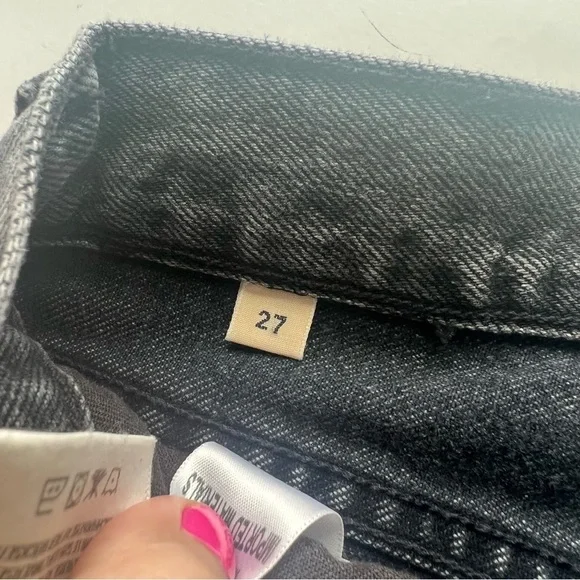 Citizens of Humanity Denim Blue Jean Skirt NEW size 27 mini - Picture 7 of 7